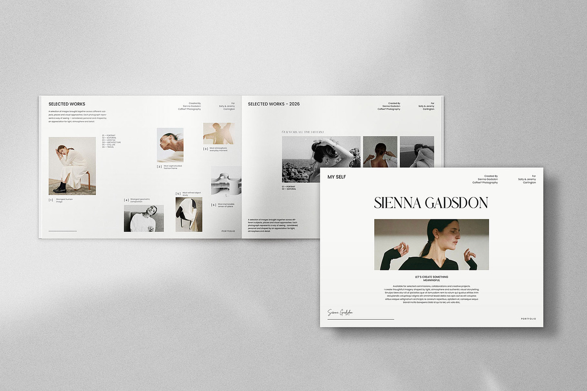 A4 CANVA | Portfolio Template, a Brochure Template by Graphpexel (Photo 5 of 8)