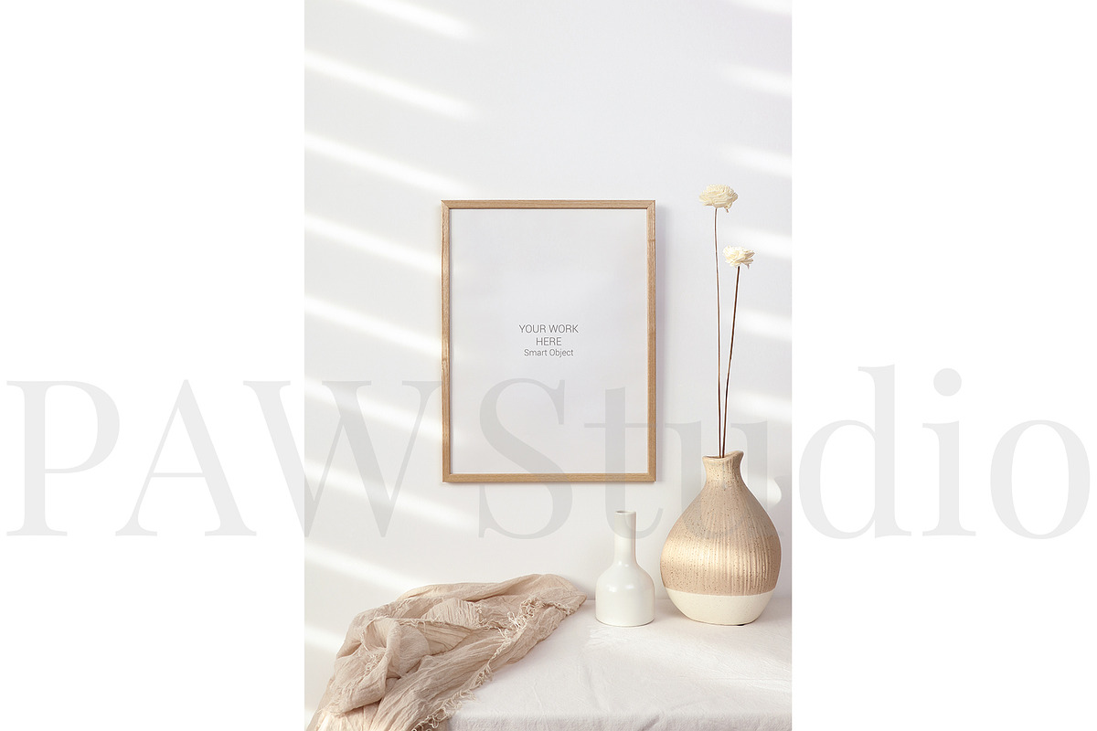 Photo Frame Mockup 3x4, a Print Template by PawMockups (Photo 6 of 8)