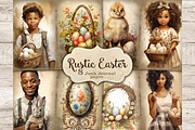 Easter Junk Journal Kit | Rustic, a Seasonal Illustration by GlamArtZhanna (Thumbnail 1 of 10)