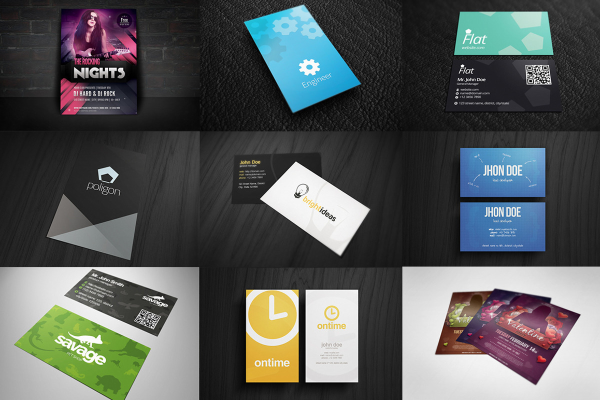 All My Mockups Mega Bundle, a Print Template by Rafael Oliveira (Photo 3 of 5)
