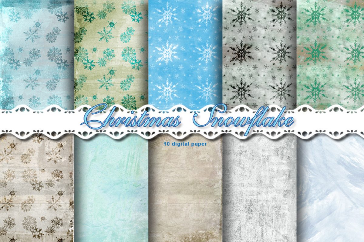 Christmas Snowflake Papers