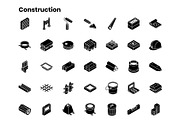 2000+ Isometric Icons Set, an Outline Icon by Brickclay (Thumbnail 28 of 37)