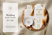 NEW Wedding Moodboard Scene Creator, a Product Mockup by Ruby&Heart Collective (Thumbnail 1 of 18)