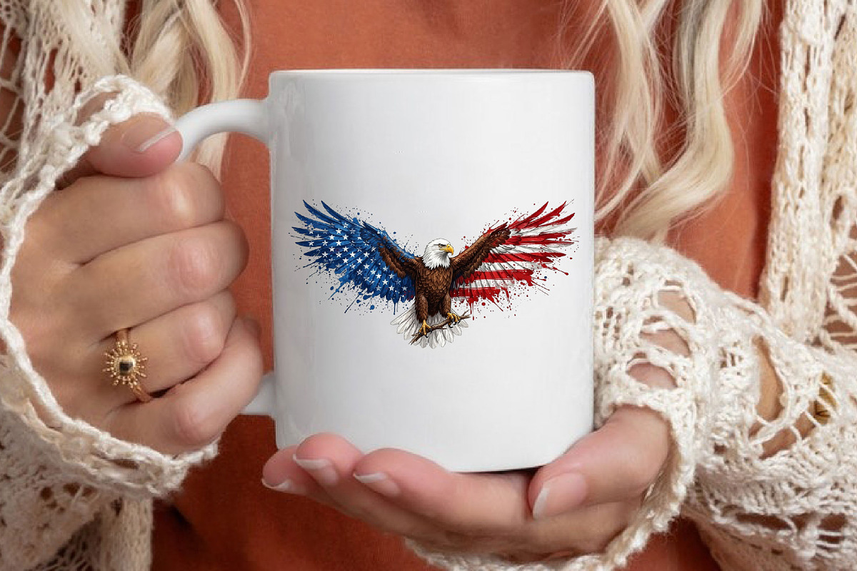 Eagle Patriotic, 250 Years of Americ, an Illustration by Designking (Photo 3 of 6)