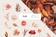 Bright Autumn Watercolor Clipart, an Illustration by Julia M. Watercolor (Thumbnail 9 of 12)