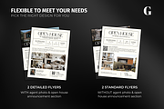 Real Estate Open House Flyers Canva, a Flyer Template by Meraki Templates (Thumbnail 6 of 8)