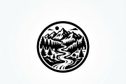 60 Eco Globe Landscape Silhouette, a Technology Illustration by Amazin_art (Thumbnail 38 of 49)