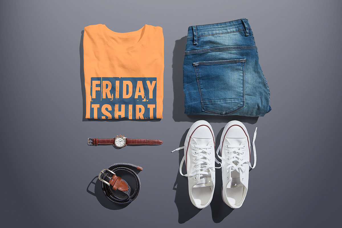 Men's Crew Neck T-shirt Mock-up, a Shirt Mockup by Mint Pixels (Photo 7 of 7)
