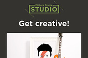 Frame mockup, a Product Mockup by Itsmesimon (Thumbnail 4 of 9)