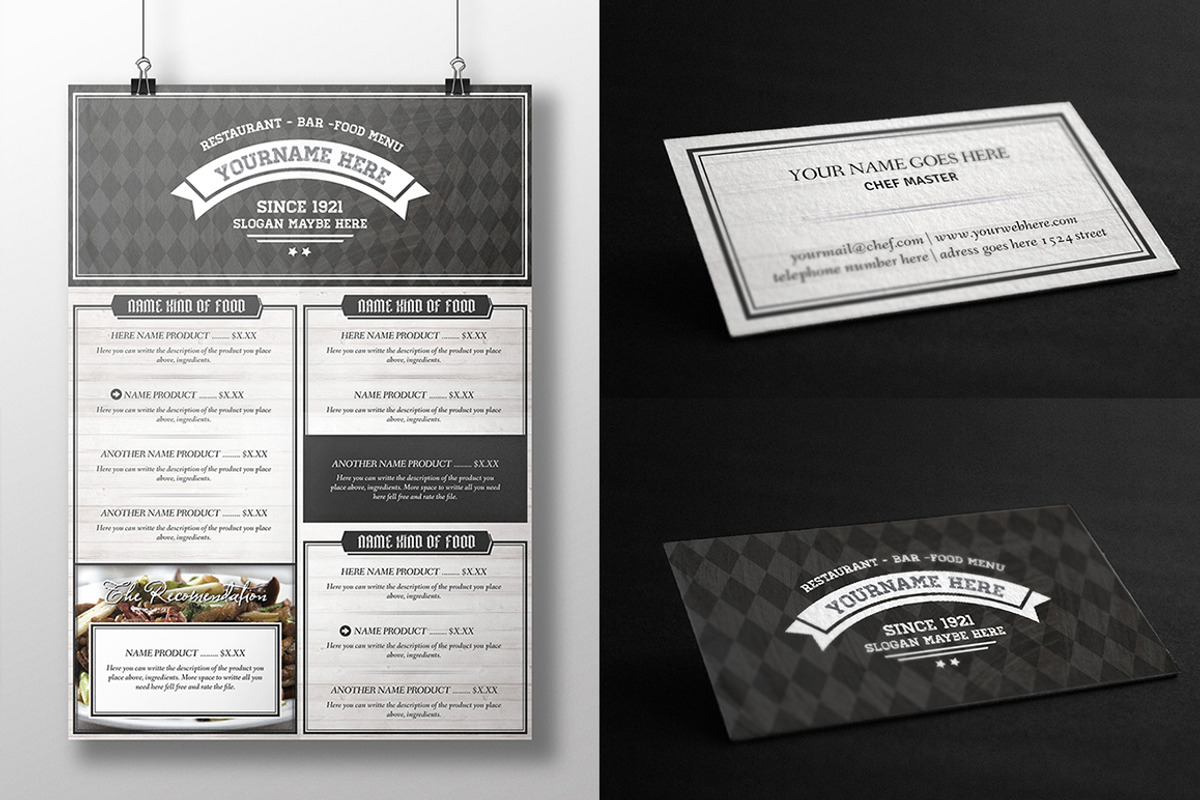 Elegant Food Identity 1b, a Brochure Template by Luuqas Design (Photo 4 of 5)