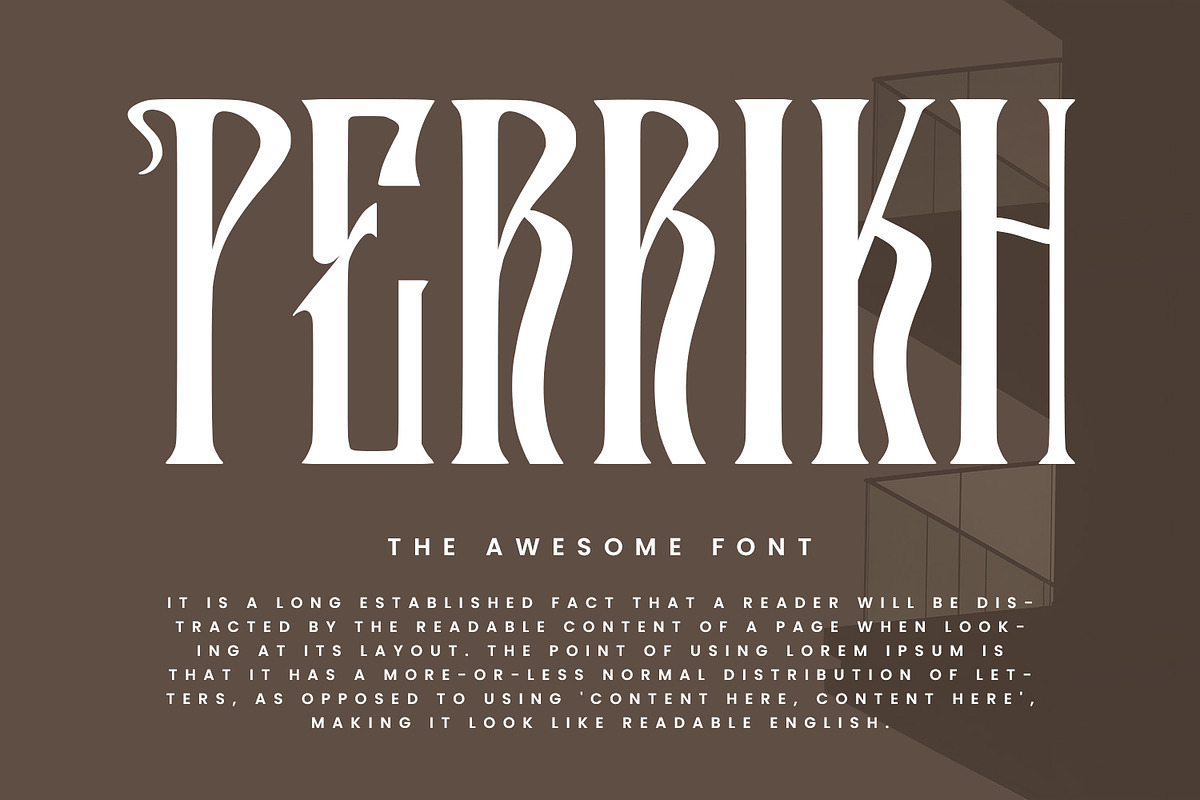 Rose Alone Serif Condensed Display, a Serif Font by Maulana Creative (Photo 6 of 7)