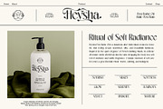 Bagieska Stylish Sans Serif Font, a Sans Serif Font by Heinzel Std (Thumbnail 2 of 11)