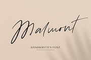Malmont, a Script Font by Larin Type Co. (Thumbnail 1 of 8)