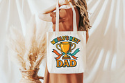 World's Best Dad Sublimation PNG, an Illustration by DreamCafeArt (Thumbnail 1 of 7)