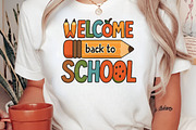 Welcome Back to School Png, an Illustration by Craft Nest (Thumbnail 2 of 6)