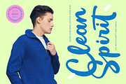 Create Paint Bold Calligraphy Font, a Script Font by stylishtype.co (Thumbnail 8 of 20)