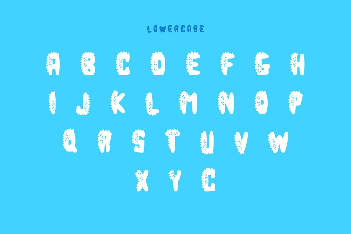 Dino Park - Decorative Font, a Sans Serif Font by Brown Cupple (Photo 3 of 9)