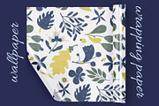 Wind. Botanical seamless pattern, a Pattern Graphic by Marta & Livonka (Thumbnail 8 of 10)