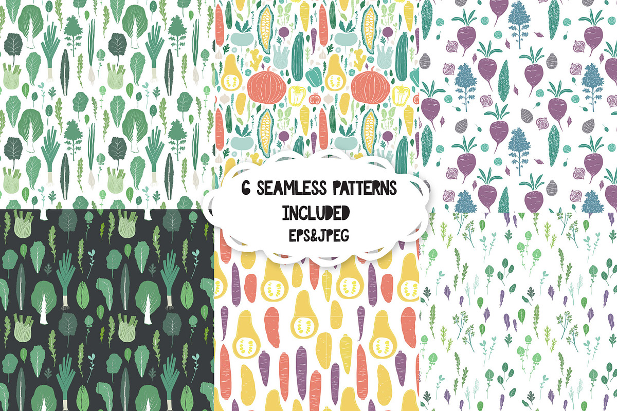 90 Linocut Vegetables Silhouettes, a Graphic by PicByKate (Photo 6 of 7)