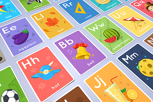 Alphabet cards