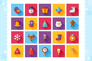 Christmas Flat Icons Set, an Icon by Yuzach (Thumbnail 3 of 4)