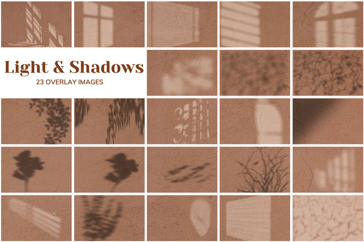 Light & Shadow Overlay Images, a Texture Graphic by Bouchard Designs (Photo 2 of 8)