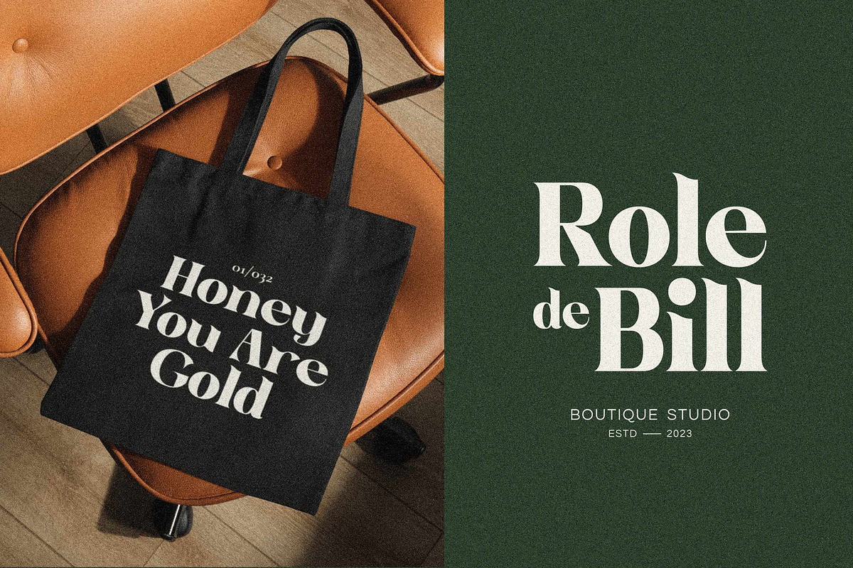 Bolle Roteid - Aesthetic Bold Serif, a Serif Font by Fype Co. (Photo 4 of 5)