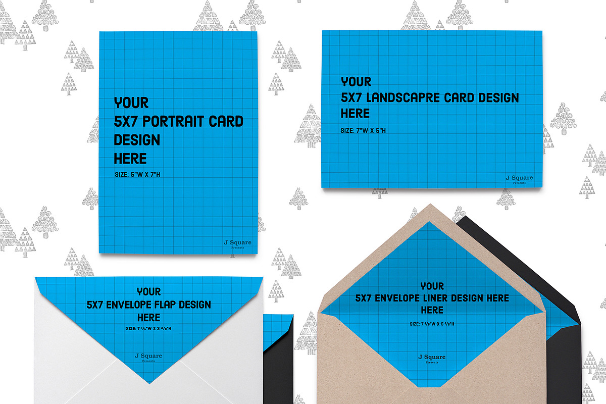 Holiday Props CardSet MockUps & More, a Product Mockup by JSquarePresents (Photo 11 of 13)