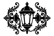 Elegant Chandelier Silhouette Bundle, an Object Graphic by hafijul (Thumbnail 4 of 4)