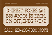 Broanse, a Slab Serif Font by graphicook (Thumbnail 7 of 10)