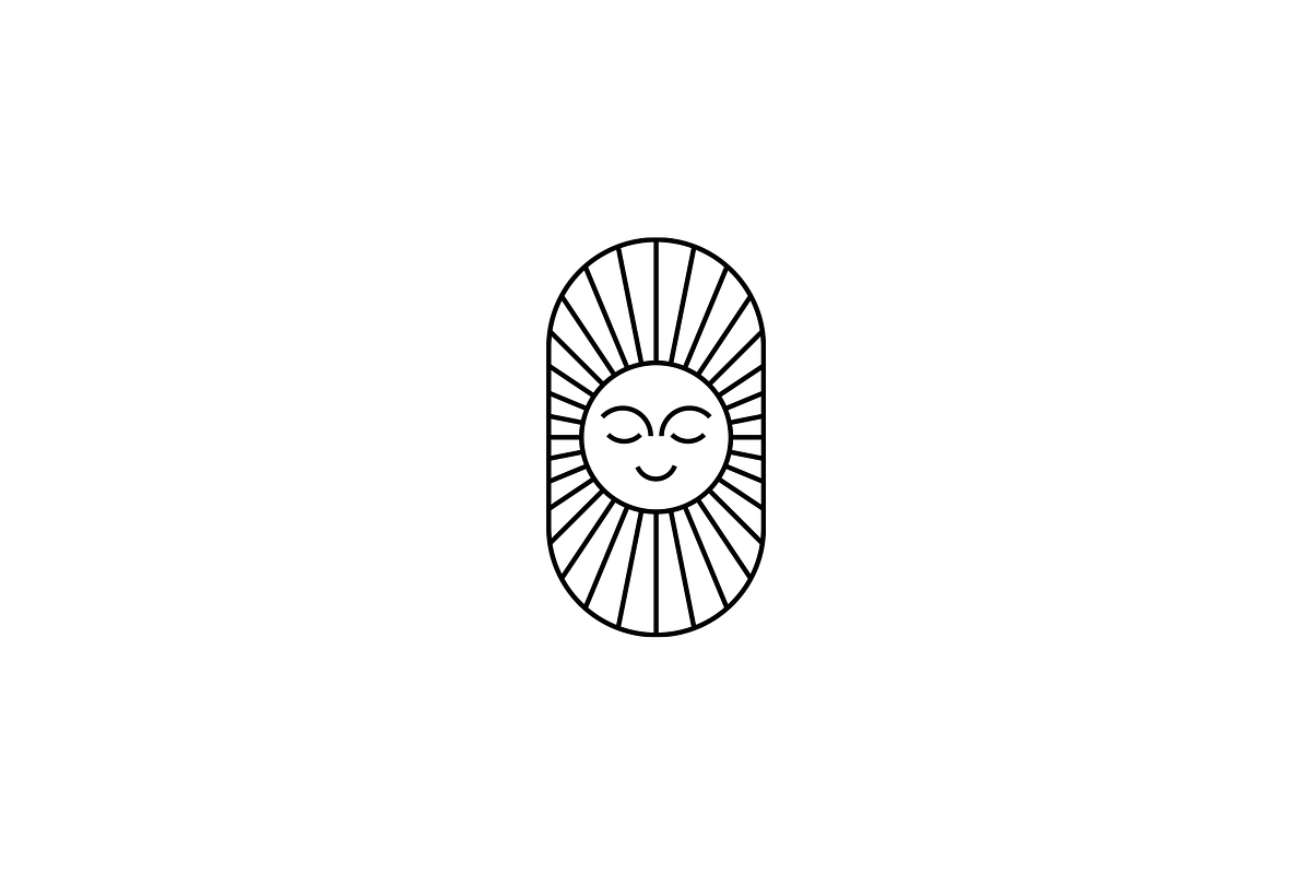 Minimalist Modern Bright Sun Logo, a Branding & Logo Template by Luxury Logos (Photo 3 of 4)