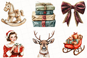 Classic Christmas Clipart, an Illustration by OK Design (Thumbnail 3 of 5)