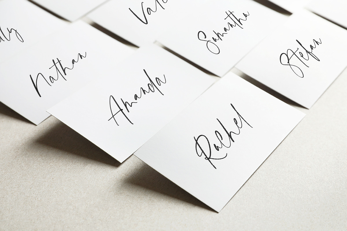Indie Beauty Chic Handlettered Font, a Script Font by Pink Coffie (Photo 16 of 30)