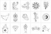 Magic Icon Set, an Outline Icon by NatalieArtShop (Thumbnail 2 of 16)