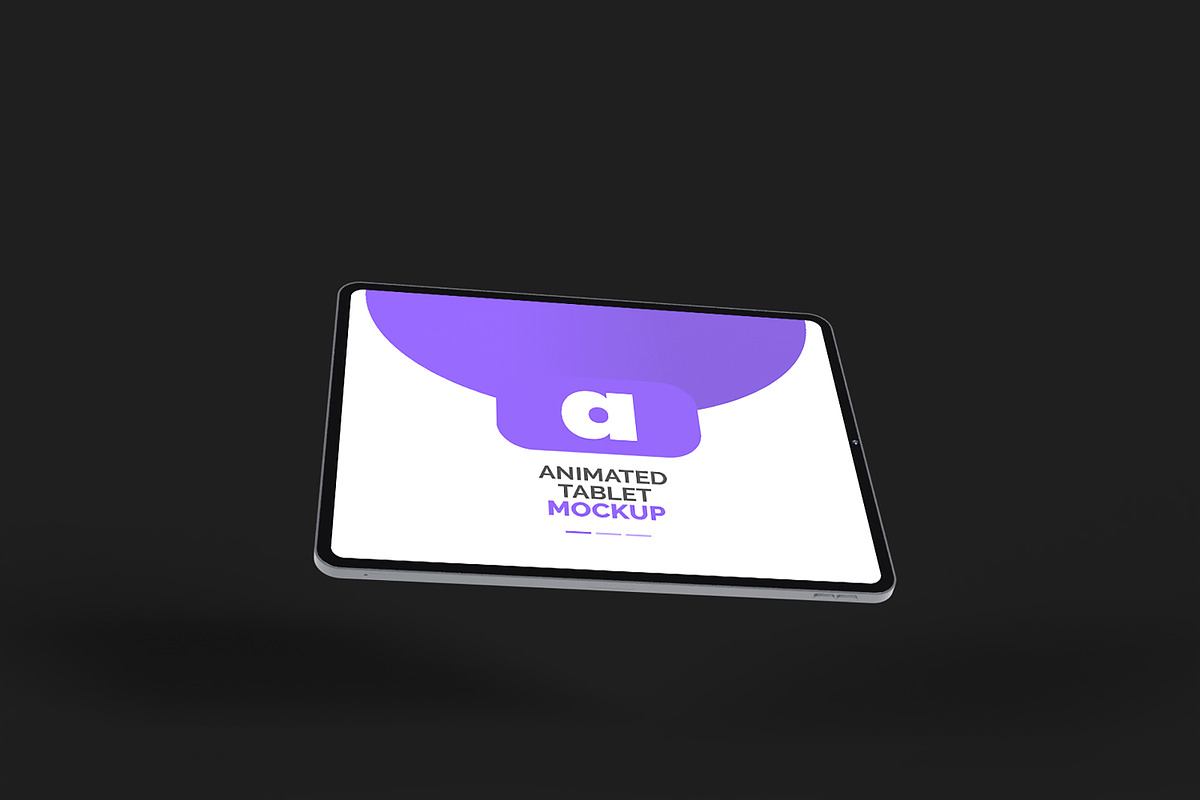 Animated iPad Pro M1 M2 Mockup Set, an iPad Mockup by Modern Studio (Photo 5 of 6)