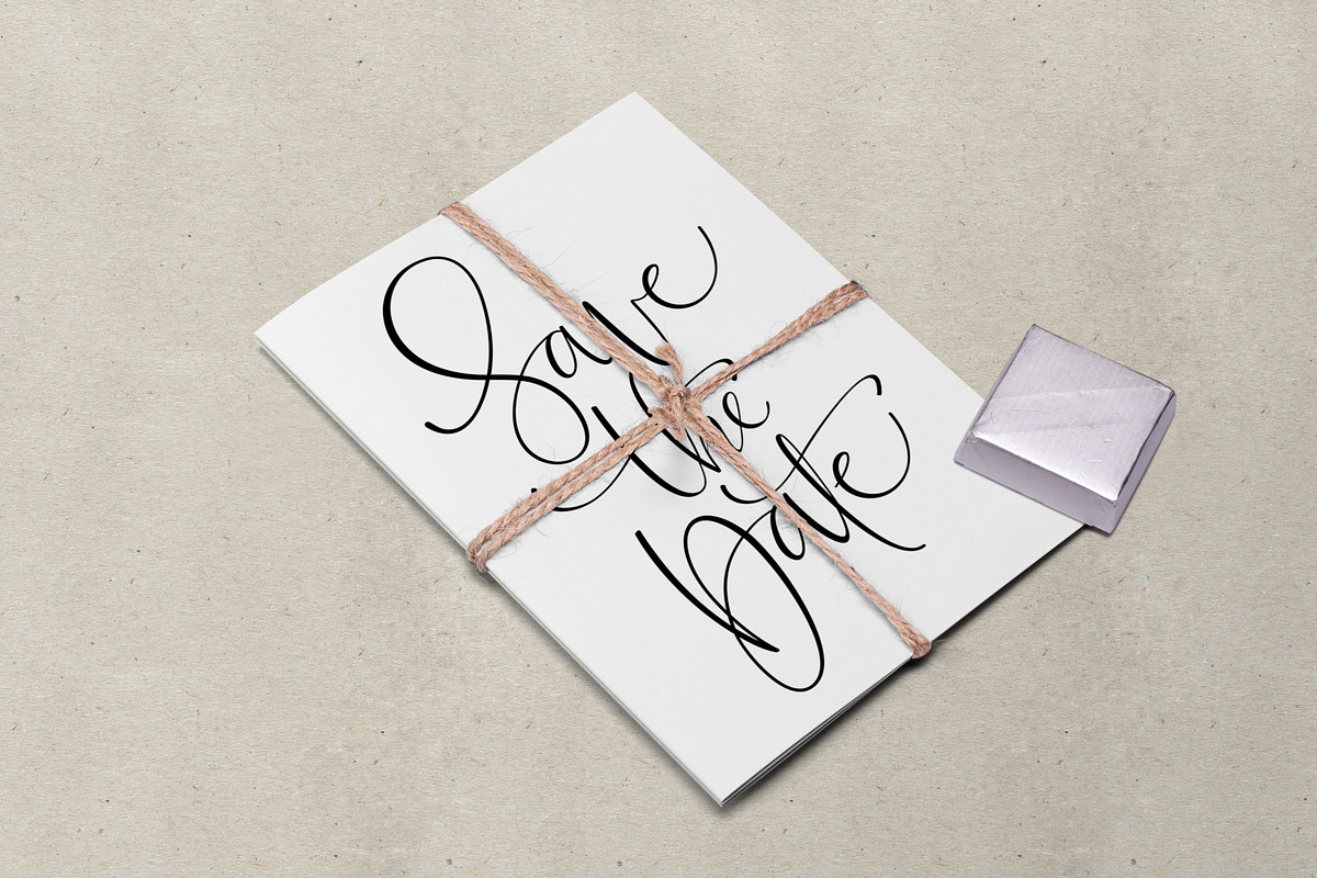 Wedding  Calligraphy  Bundle, a Card Template by dv_illustration (Photo 4 of 4)