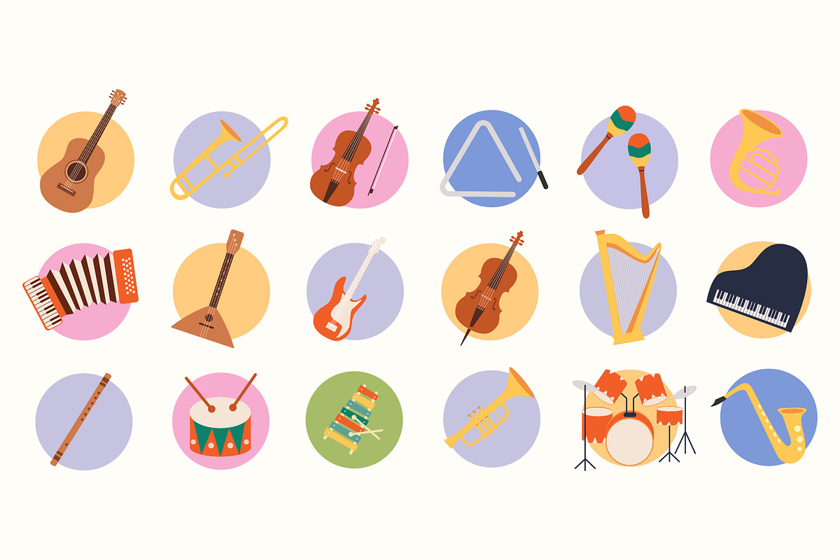 Musical Instruments, a Solid Icon by Sabina_Ava (Photo 2 of 2)