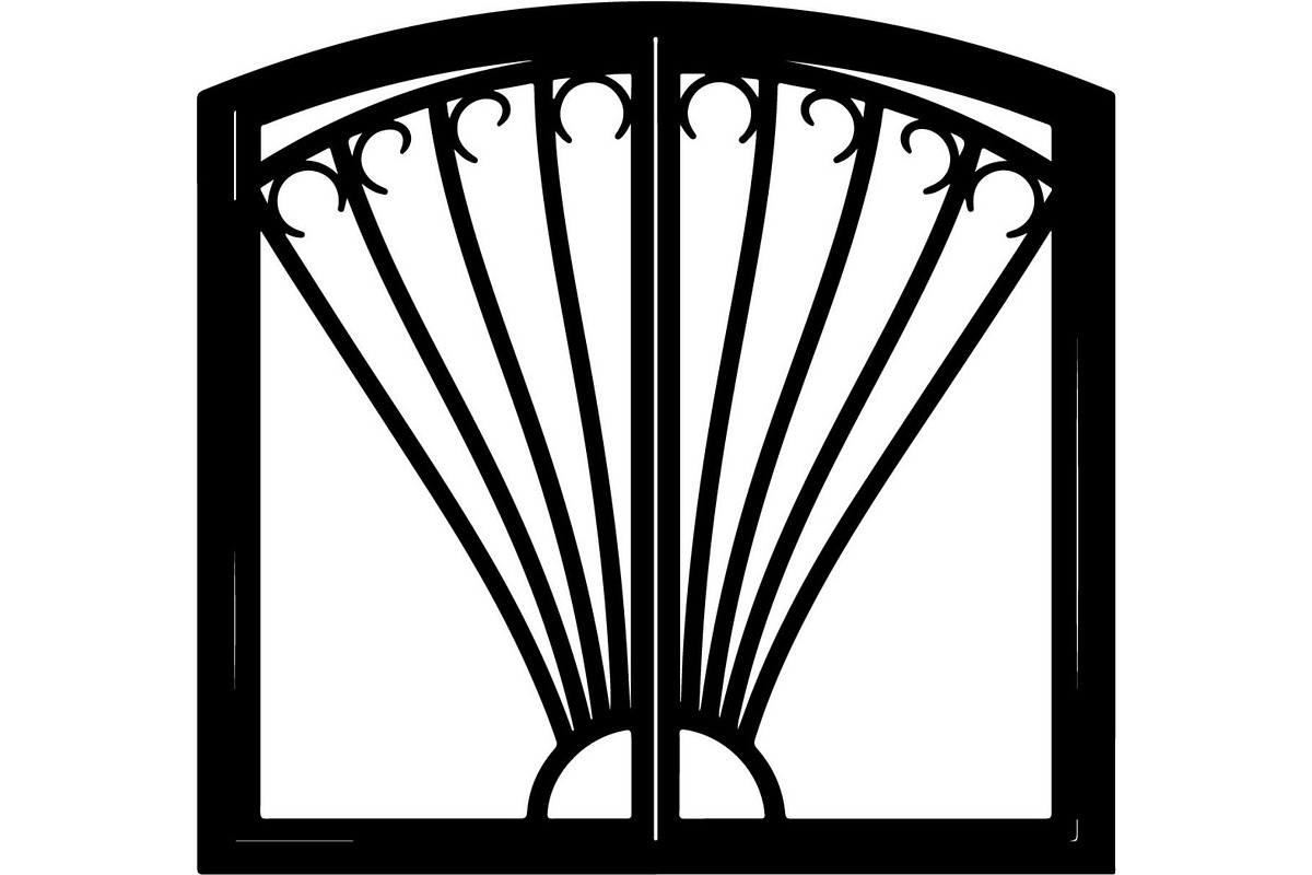 Vintage Scroll Gate Panel Bundle, a Decorative Illustration by Creativeshirt (Photo 18 of 20)