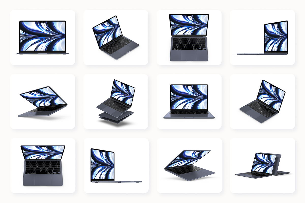 MacBook Air M2 Mockups, an iPhone Mockup by 360 Mockups (Photo 8 of 11)