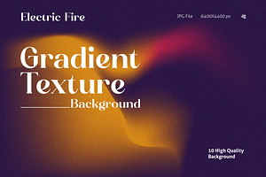 Electric Fire Gradient Background