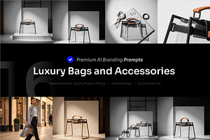 Luxury Bags & Accessories AI Prompt, a Beauty & Fashion Photo by cidcud_graphic