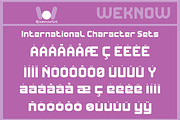 Emotional Strength font, a Sans Serif Font by weknow (Thumbnail 8 of 8)