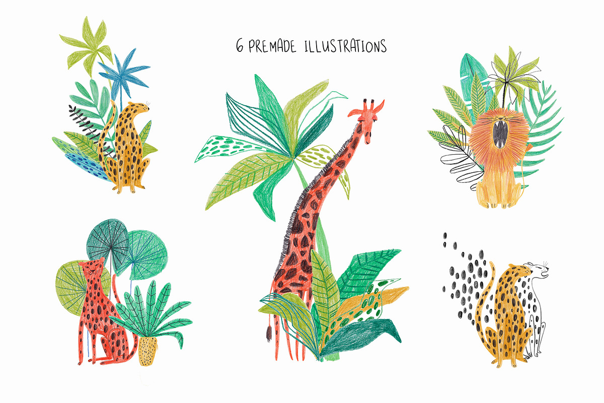Kids Love Funny Animals. Part 1, an Animal Illustration by Annakniaz (Photo 14 of 15)