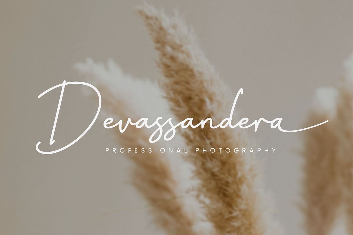 Claustina Signature Font, a Script Font by Imiftype Studio (Photo 5 of 10)