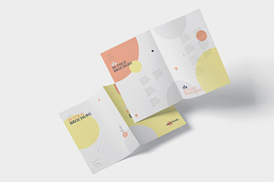 A5 Bi-Fold Brochure Mock-Up