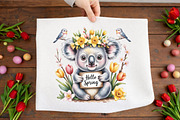 Animal Hello Spring PNG, an Illustration by DreamArtGraphic (Thumbnail 4 of 4)