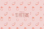 Fruits and Vegetables Collection, a Food Illustration by KristinaK3 (Thumbnail 7 of 13)