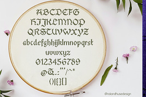 Stitch Warrior Font