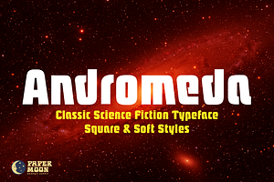 PM Andromeda Sci-Fi & Fantasy Font