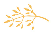 Vector Plant & Leaf Graphics, a Background Graphic by Dorey Kronick Art&Design (Thumbnail 19 of 19)
